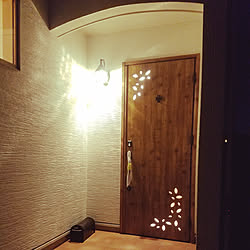 玄関/入り口/いいね&フォローありがとうございます☆/三協アルミ/いつもいいね!押し逃げごめんなさい/ナチュラルインテリア...などのインテリア実例 - 2017-07-24 00:33:15