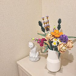 玄関 入り口 花 レゴ 玄関周り フラワーブーケ などのインテリア実例 21 05 16 22 56 38 Roomclip ルームクリップ