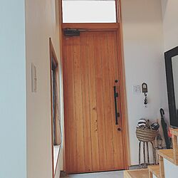 玄関/入り口/木製ドアのインテリア実例 - 2017-04-05 00:01:20