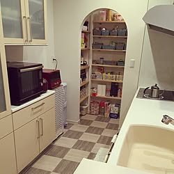 市松模様の床のインテリア実例 Roomclip ルームクリップ