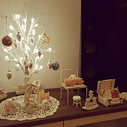 リビング/クリスマス/RCの出会いに感謝♡/ありがとうございます♡/いつもいいねやコメありがとうございます♡...などのインテリア実例 - 2017-12-23 00:01:01