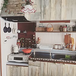 団地 台所道具のインテリア レイアウト実例 Roomclip ルームクリップ