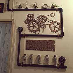 100均 スチームパンクのインテリア実例 Roomclip ルームクリップ 100均 スチームパンクのインテリア実例 Roomclip ルームクリップ