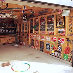 ガレージ 収納boxのインテリア実例 Roomclip ルームクリップ