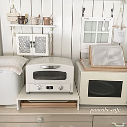 キッチン/無印良品 トレー/トースター/無印良品 壁掛けCD/板壁飾り棚DIY...などのインテリア実例 - 2018-02-04 12:18:01