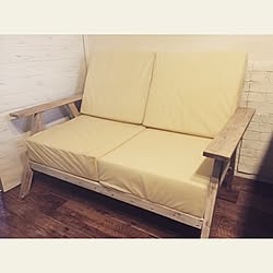 手作りソファーのインテリア実例 Roomclip ルームクリップ