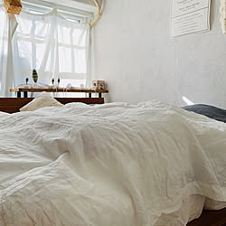 ベッド周り 粘着クリーナー コロコロ 布団乾燥機 モノ集め などのインテリア実例 18 02 03 18 52 33 Roomclip ルームクリップ