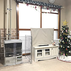 ニトリ クリスマスガーランド/ニトリ クリスマスオーナメント/ニトリ クリスマスツリー/ニトリ 時計/ニトリ テレビボード...などのインテリア実例 - 2019-03-30 11:37:57