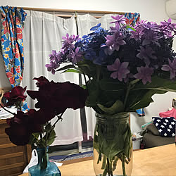 お気に入り☻/紫陽花大好き♡/リビングのインテリア実例 - 2019-06-14 13:53:47
