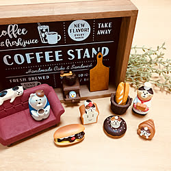机/やまねこベーカリー/純喫茶コンブル/いなざうるす屋さん フェイクグリーン/デコレ コンコンブル...などのインテリア実例 - 2018-08-30 13:31:49