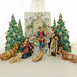 棚/クリスマス/カントリー/ネイティビティ/降誕の置物...などのインテリア実例 - 2019-11-29 09:51:42