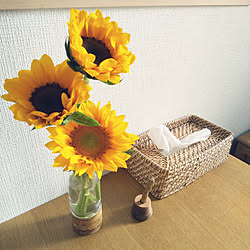雑貨 ひまわりのインテリア実例 Roomclip ルームクリップ