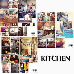 キッチン/DIY/レトロ/古道具/手作り...などのインテリア実例 - 2015-02-20 17:43:59