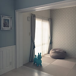 洋風和室のインテリア実例 Roomclip ルームクリップ