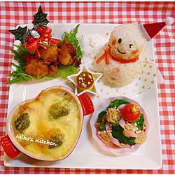 クリスマスご飯のインテリア実例 Roomclip ルームクリップ