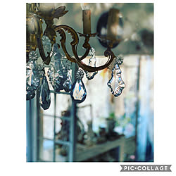 シャンデリア/shabbby chic/french chic/ブログやってます♡/シャビーシック...などのインテリア実例 - 2020-09-28 17:46:33