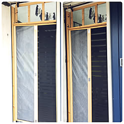 玄関網戸diyのインテリア 手作りの実例 Roomclip ルームクリップ