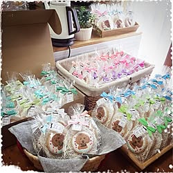 ラッピング アイシングクッキーのインテリア実例 Roomclip ルームクリップ