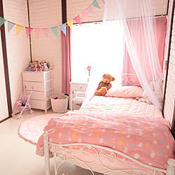 姫部屋 プリンセス部屋のインテリア実例 Roomclip ルームクリップ 姫部屋 プリンセス部屋のインテリア実例 Roomclip ルームクリップ