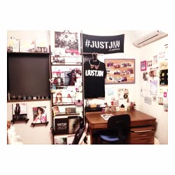 勉強部屋のインテリア実例 Roomclip ルームクリップ