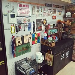 キッチン/新タグ/フォローありがとうございます☆/いいね!ありがとうございます♪/アメリカン...などのインテリア実例 - 2016-06-13 09:32:58