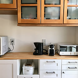 キッチン/家電は白派/エスプレッソマシン/コーヒーメーカー/NESPRESSO...などのインテリア実例 - 2018-02-05 07:59:21