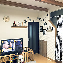 コストコ コストコくま ベビーサークル リビング ベビー用品 などのインテリア実例 18 05 24 16 05 16 Roomclip ルームクリップ