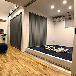 藍色の畳のインテリア実例 Roomclip ルームクリップ