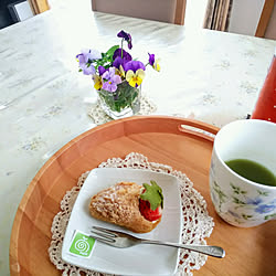 RCの繋がりに感謝。:°ஐ♡*/ありがとう♡/お花のある暮らし/季節を感じる暮らし/モフさん...などのインテリア実例 - 2019-03-05 12:26:06