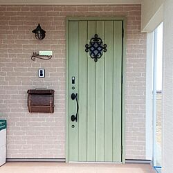 ディズニー 玄関ドアのインテリア実例 Roomclip ルームクリップ