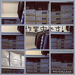 部屋全体/作業中.../めっちゃつかれた〜(; ̄O ̄)/長男の部屋/賃貸でも楽しく♪...などのインテリア実例 - 2018-01-05 16:31:09