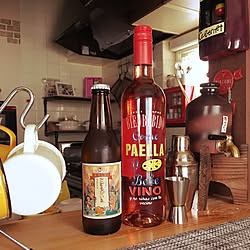 キッチン/KALDI/日替わり投稿企画!月曜日/買ったもの/ビール瓶集めてます。...などのインテリア実例 - 2017-05-15 23:11:35