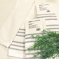 ダイソーの100円タオル/ダイソー/新商品買ったよ!/中古住宅でも諦めない/いいね!ありがとうございます♪...などのインテリア実例 - 2020-01-19 21:36:49