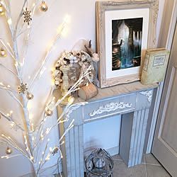 手作りマントルピースのインテリア実例 Roomclip ルームクリップ