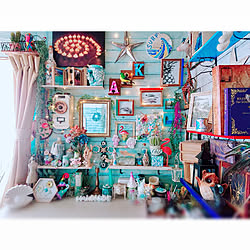 部屋全体/ディスプレイコーナー/賃貸/賃貸でも楽しく♪/NO GREEN NO LIFE...などのインテリア実例 - 2019-09-19 07:21:56