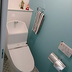 リリカラ 床 ディズニー アクセントクロス バス トイレ ルノン 壁紙 などのインテリア実例 17 09 09 09 56 56 Roomclip ルームクリップ