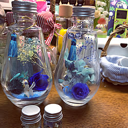ハーバリウム手作り/オーダー頂きました(✿ᴗ͈ˬᴗ͈)♡/ゴミ屋敷 断捨離中/大好きな物に囲まれて暮らす♡/そのうちゆっくり訪問させて頂きます!...などのインテリア実例 - 2020-06-14 15:04:27