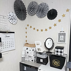 棚/10分でできる/ウォールデコレーション/コマンドフック/こどもと暮らす。...などのインテリア実例 - 2019-06-02 01:40:21