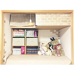 ダッフィー ぬいぐるみ収納のインテリア実例 Roomclip ルームクリップ