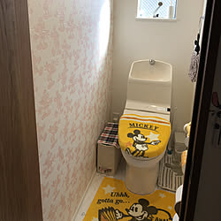 バス トイレ ミッキーの鏡 ディズニーの鏡 ディズニーのインテリア実例 18 11 11 09 24 29 Roomclip ルームクリップ