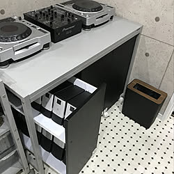 棚/コンクリート風壁紙/コンクリート壁紙/アクセントクロス コンクリート/アクセントクロス...などのインテリア実例 - 2018-10-18 20:23:34