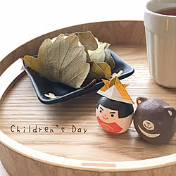 柏餅/子どもの日/金太郎と熊さん/金太郎/ハンドメイド...などのインテリア実例 - 2020-05-05 17:51:53