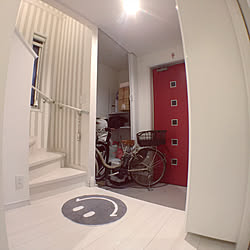 Ykkap 赤い扉のインテリア実例 Roomclip ルームクリップ