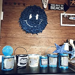 机/プチプラハンドメイド★/ハンドメイド作品♪/リビング板壁DIY/!!!!!アホ仲間!!!!!...などのインテリア実例 - 2017-07-20 19:10:16