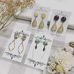 部屋全体/ハンドメイドアクセサリー/ハンドメイド/雑貨/shabbychicpink...などのインテリア実例 - 2018-06-26 18:19:22