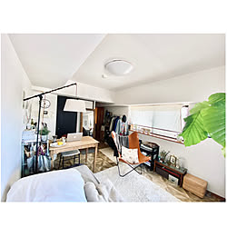一人暮らしインテリア/coral & tusk/狭い部屋/IKEA/BFKチェア...などのインテリア実例 - 2020-05-13 12:24:05