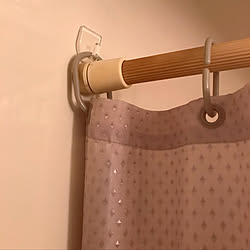 ニトリ/シャワーカーテン/1Rでも諦めない/一人暮らし/ホテルライクを目指して...などのインテリア実例 - 2019-04-10 19:42:57
