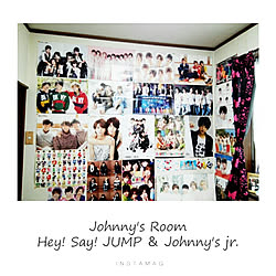 Hey Say Jump ジャニオタ部屋のインテリア実例 Roomclip ルームクリップ