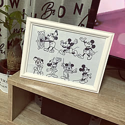 ミッキー壁紙のインテリア実例 Roomclip ルームクリップ