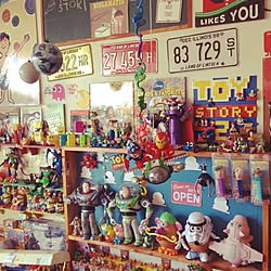 アメリカンキャラクターのインテリア実例 Roomclip ルームクリップ